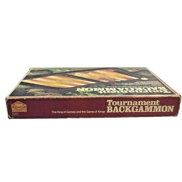 Vintage Milton Bradley 1978 Tournament Backgammon Game Complete - Picture 7 of 9